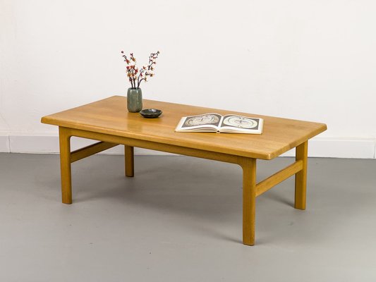 Vintage Oak Coffee Table by Niels Bach, 1970s-QEQ-1790416