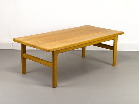 Vintage Oak Coffee Table by Niels Bach, 1970s-QEQ-1790416