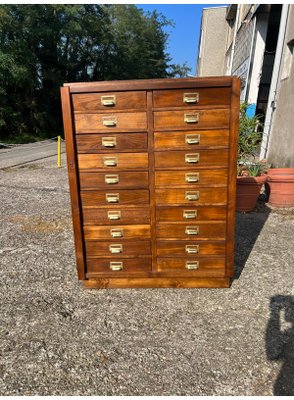 Vintage Oak Dresser, 1940s-LAM-1770457