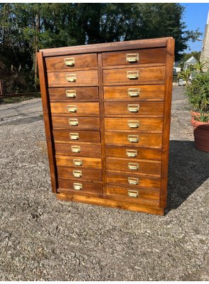 Vintage Oak Dresser, 1940s-LAM-1770457