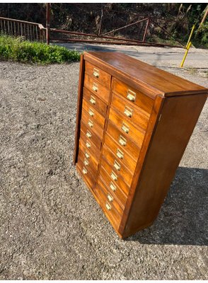 Vintage Oak Dresser, 1940s-LAM-1770457