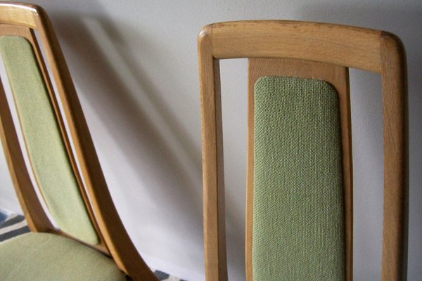 Vintage Oak Eva Side Chairs by Niels Koefoed, Set of 2-ED-863485