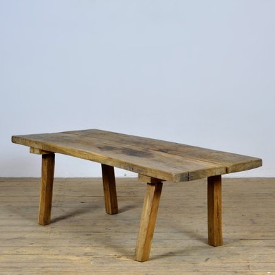 Vintage Oak Farm Table, 1920s-IW-1737104