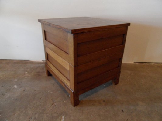 Vintage Oak Filing Cabinet with 4 Drawers, 1950s-PNJ-1756057