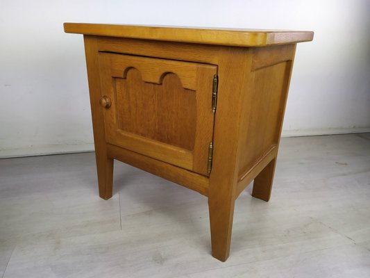 Vintage Oak Nightstands, Set of 2-EAD-1060312