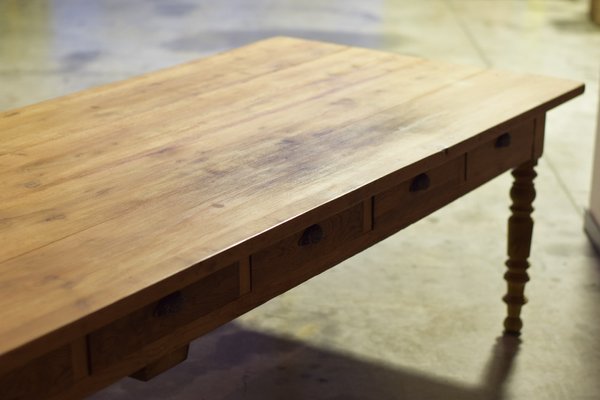 Vintage Oak Passing Table, 1950s-LA-1802230