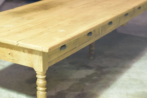 Vintage Oak Passing Table, 1950s-LA-1802230