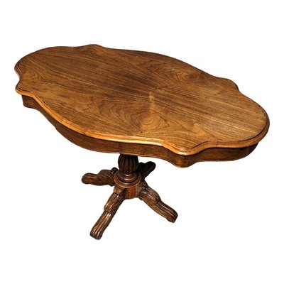 Vintage Oak Violin Table-HLV-1787360