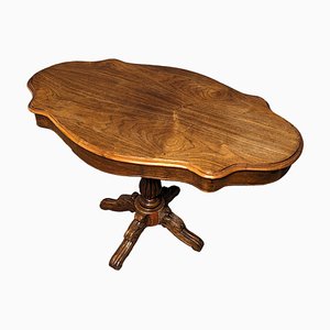 Vintage Oak Violin Table-HLV-1787360