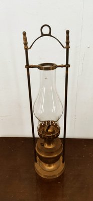 Vintage Oil Lamp with Glass-QLH-1402951