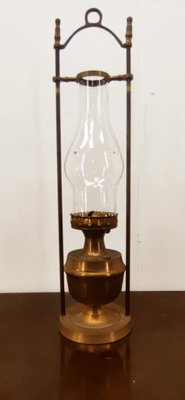 Vintage Oil Lamp with Glass-QLH-1402951