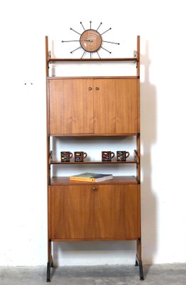 Vintage One-Bay Bookcase, Italy, 1960s-FQG-2019673