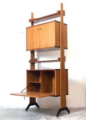 Vintage One-Bay Bookcase, Italy, 1960s-FQG-2019673