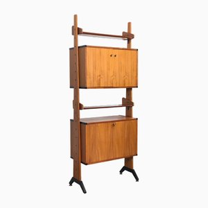 Vintage One-Bay Bookcase, Italy, 1960s-FQG-2019673