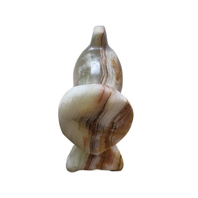 Vintage Onyx Marble Dolphin, 1970s-VHW-2032211