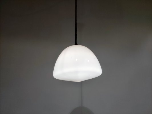 Vintage Opaline Pendant Lamp, 1930s-IRH-667340