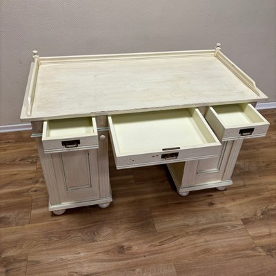 Vintage Painted White Desk-ALF-2033529