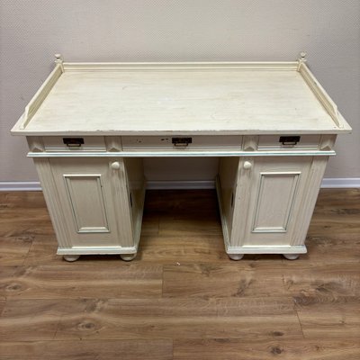 Vintage Painted White Desk-ALF-2033529