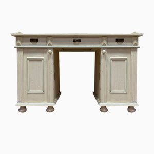 Vintage Painted White Desk-ALF-2033529