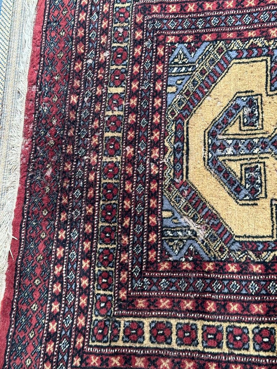 Vintage Pakistani Distressed Rug, 1970s