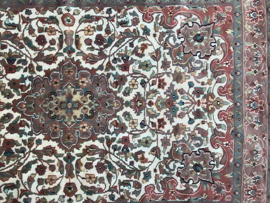 Vintage Pakistani Silk and Wool Rug-YMM-1061655