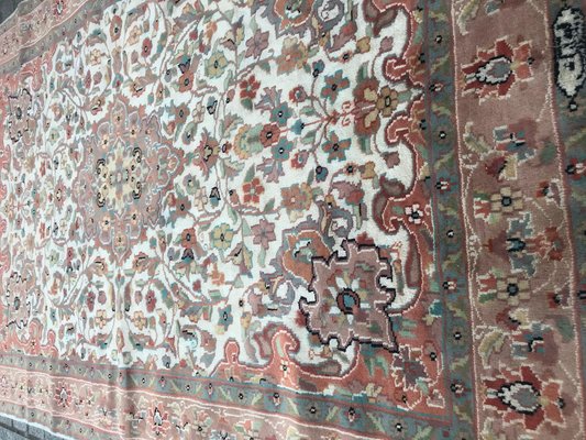 Vintage Pakistani Silk and Wool Rug-YMM-1061655