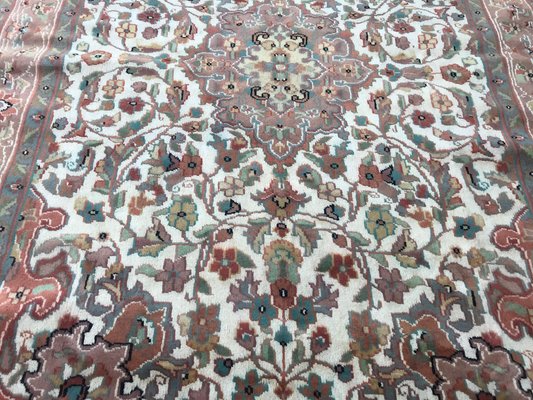 Vintage Pakistani Silk and Wool Rug-YMM-1061655