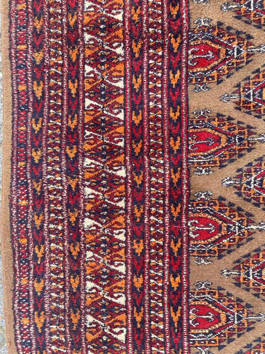 Vintage Pakistani Turkmen Rug