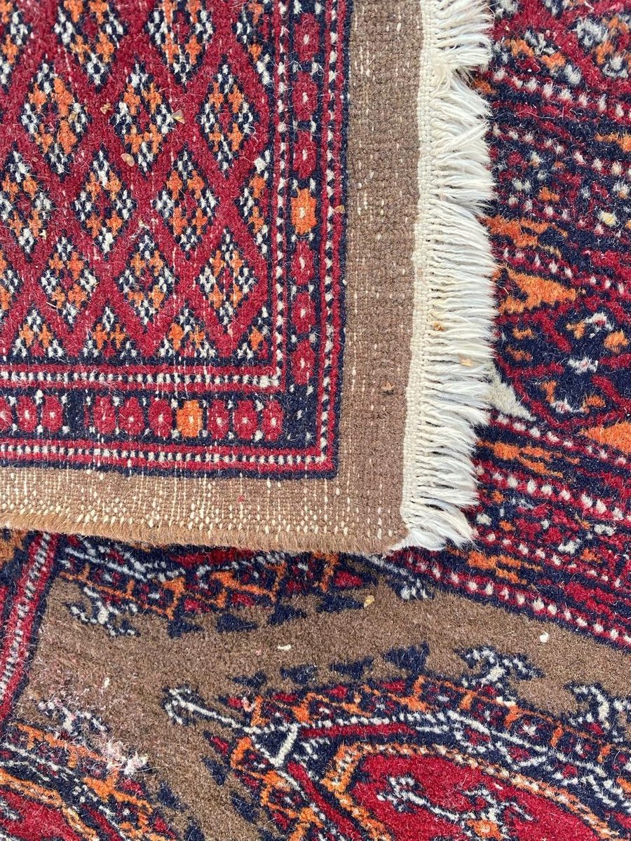 Vintage Pakistani Turkmen Rug