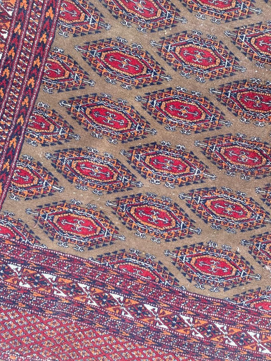 Vintage Pakistani Turkmen Rug