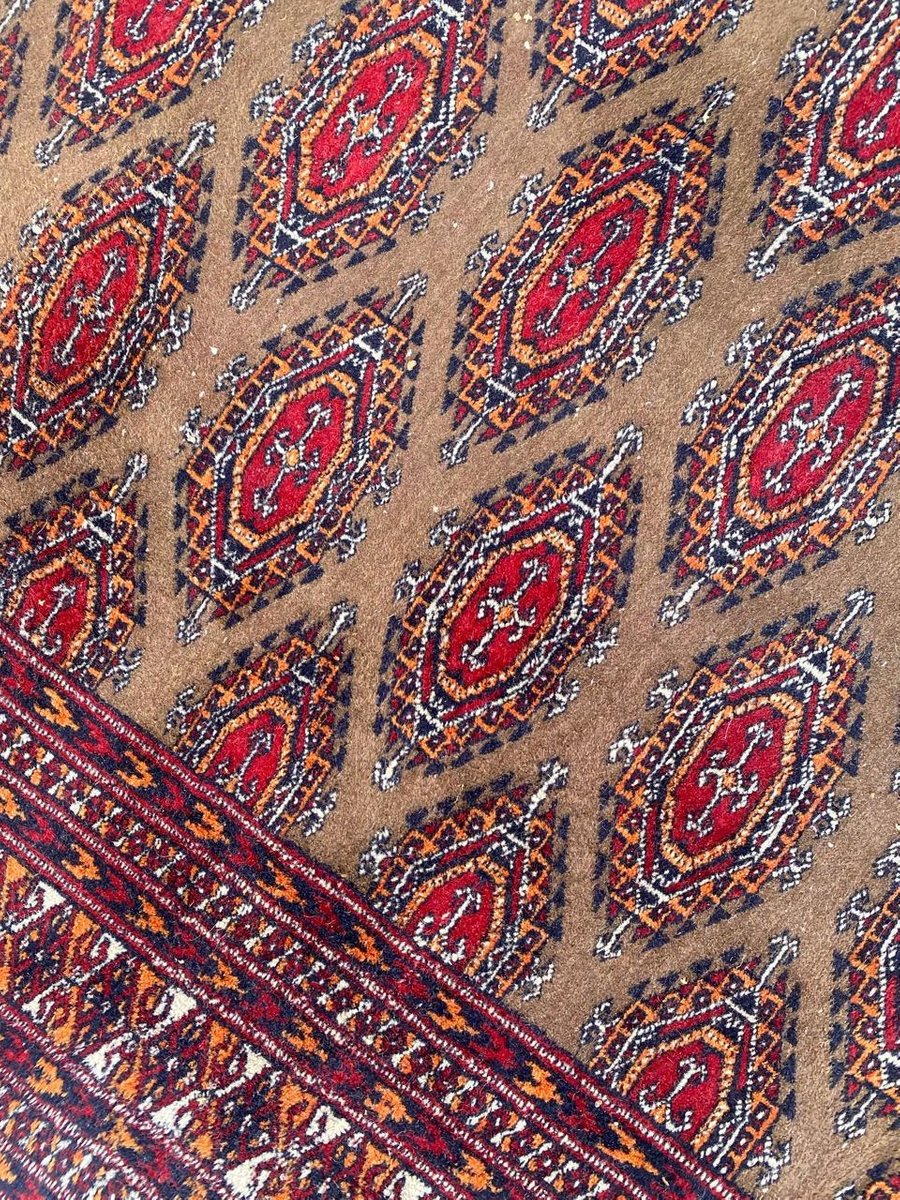 Vintage Pakistani Turkmen Rug