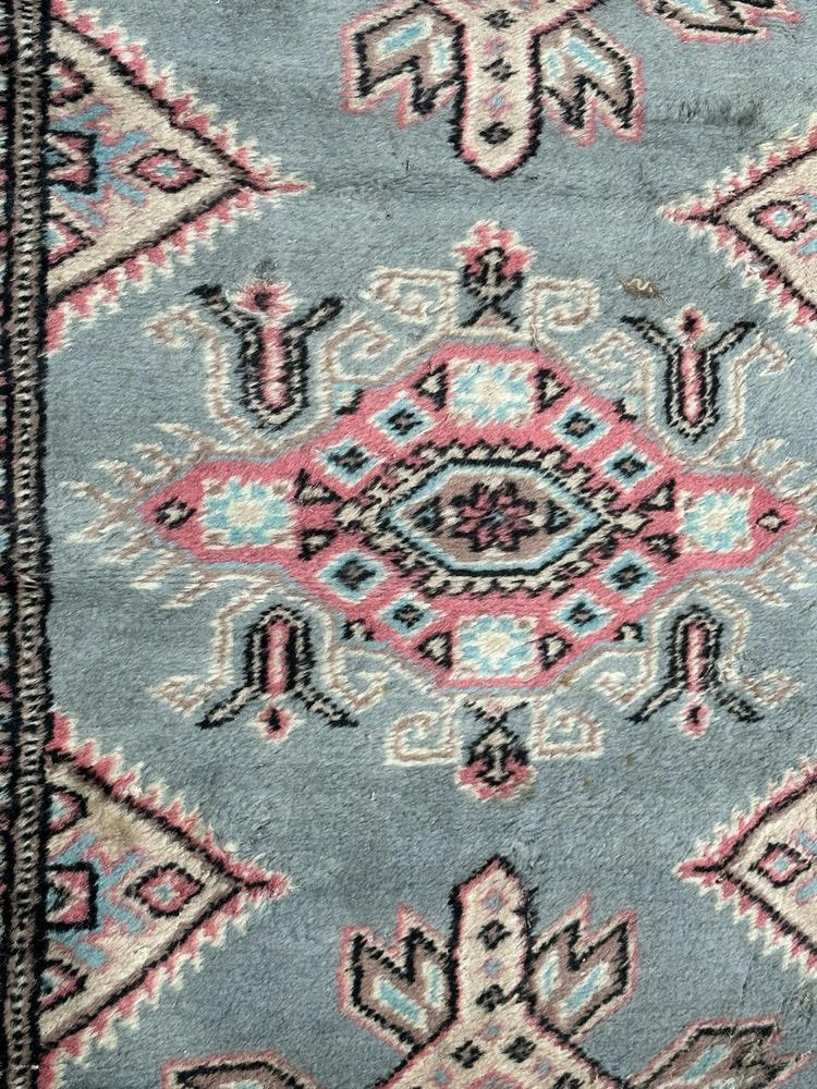 Vintage Pakistani Turkmen Style Bobyrugs Rug, 1980s