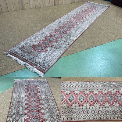 Vintage Pakistani Wool and Silk Rug-QYF-1397257