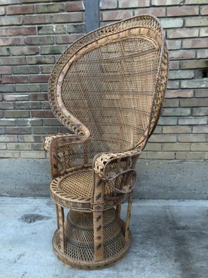 Vintage Peacock Armchair, 1960s-EXJ-1792496