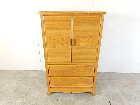 Vintage Pencil Reed Cabinet, 1970s-IRH-1785659