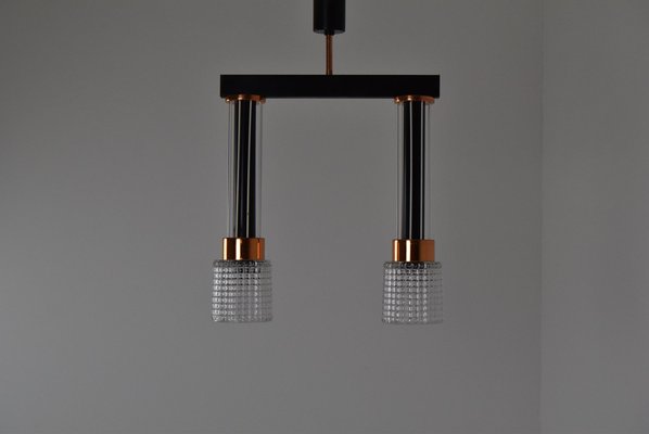 Vintage Pendant Lamp from Drukov, 1960s-TZ-777321