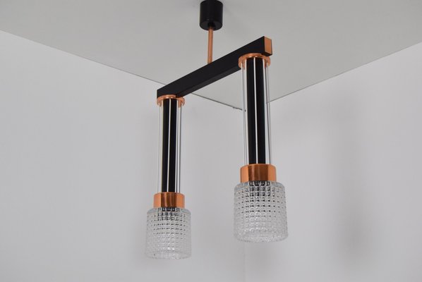 Vintage Pendant Lamp from Drukov, 1960s-TZ-777321