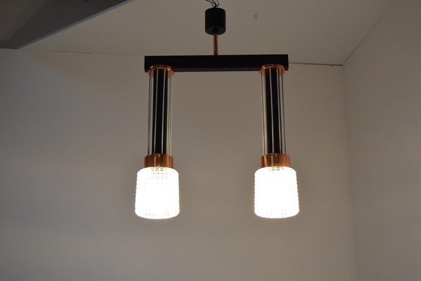 Vintage Pendant Lamp from Drukov, 1960s-TZ-777321