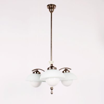 Vintage Pendant Lamp in Chrome Plating-JUN-1788983