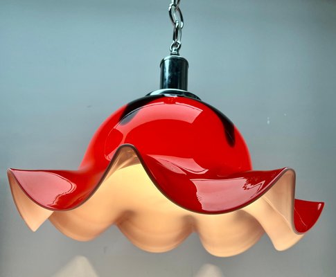 Vintage Pendant Light in Murano Glass, 1960s-MJY-1394555