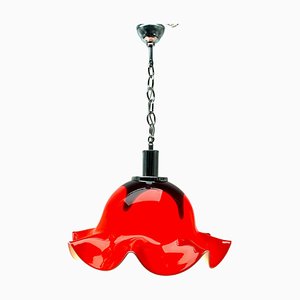 Vintage Pendant Light in Murano Glass, 1960s-MJY-1394555