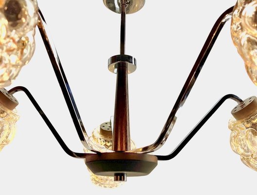 Vintage Pendant Stem Lamp, 1960s-MJY-1740103