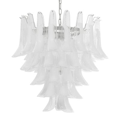 Vintage Petal Suspension Lamp in Murano Glass, Italy-MPO-1352885