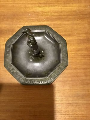 Vintage Pewter Dish by Just Andersen, Denmark, 1930s-SU-746007