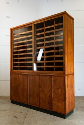 Vintage Pharmacist Pine Cabinet-AMR-1719404