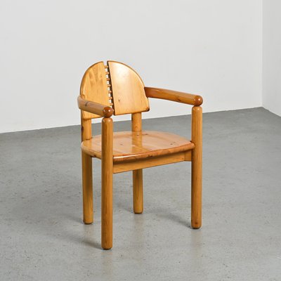 Vintage Pine Armchair by Rainer Daumiller, 1970-GJR-2024452