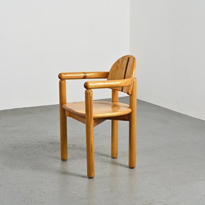 Vintage Pine Armchair by Rainer Daumiller, 1970-GJR-2024452