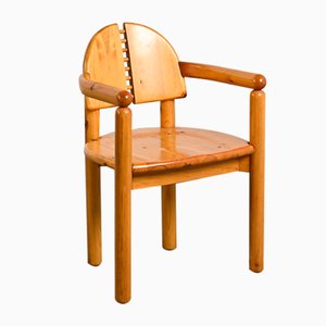 Vintage Pine Armchair by Rainer Daumiller, 1970-GJR-2024452