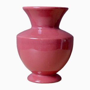 Vintage Pink Ceramic Vase from Niderviller-AIU-1397311