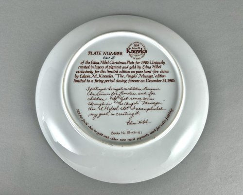 Vintage Plates, 1989, Set of 3-GYX-1823985